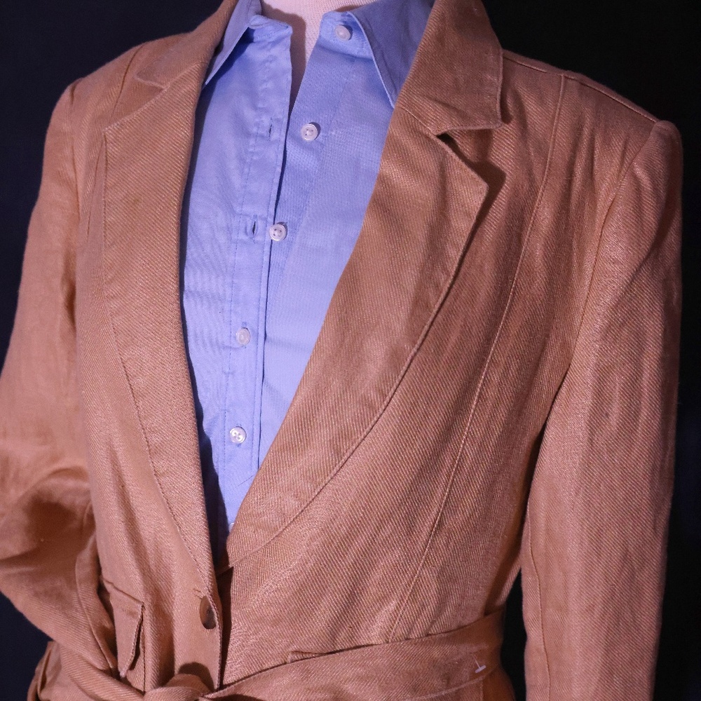 NWT Theory Linen Blazer, Women's M, Washable Linen
